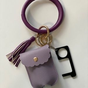 Purple Wristlet